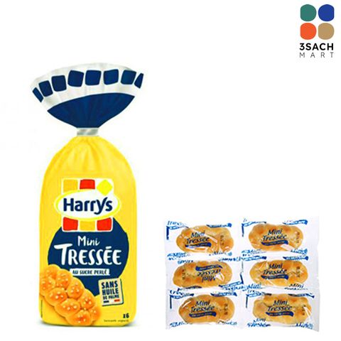  Bánh Mì Hoa Cúc Harrys Mini Tressee (Gói 210g) 
