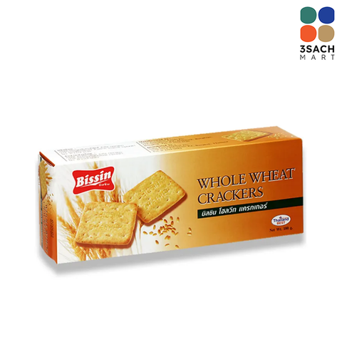  Bánh Quy Lúa Mạch Bissin (Hộp 180g) 