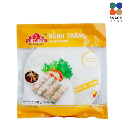  Bánh Tráng 16Cm Việt San (Gói 160g) 