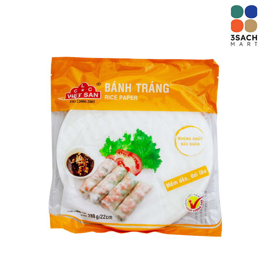  Bánh Tráng 22Cm Việt San (Gói 280g) 
