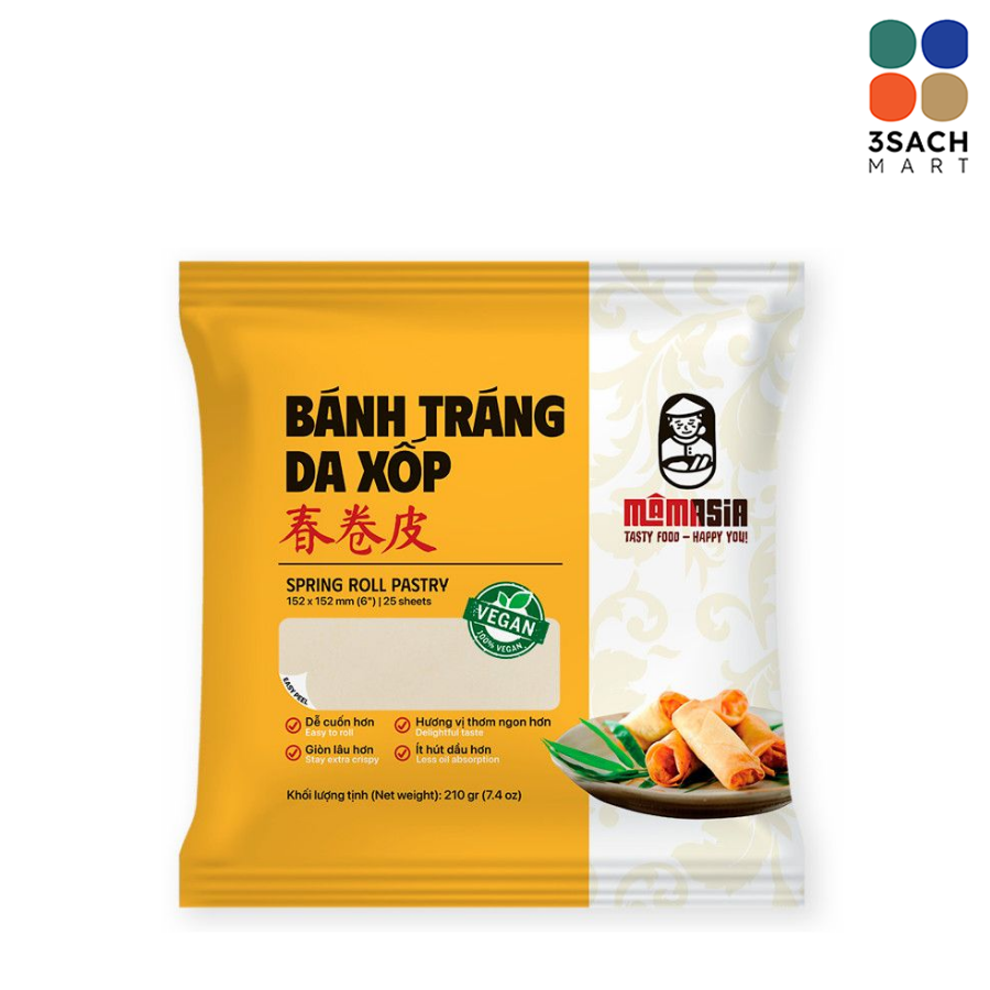  Bánh Tráng Da Xốp Mamasia (Gói 210g) 