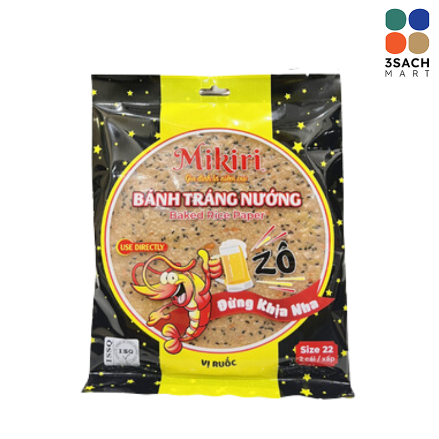  Bánh Tráng Nướng Cà Khịa Mikiri (Gói 55g) 