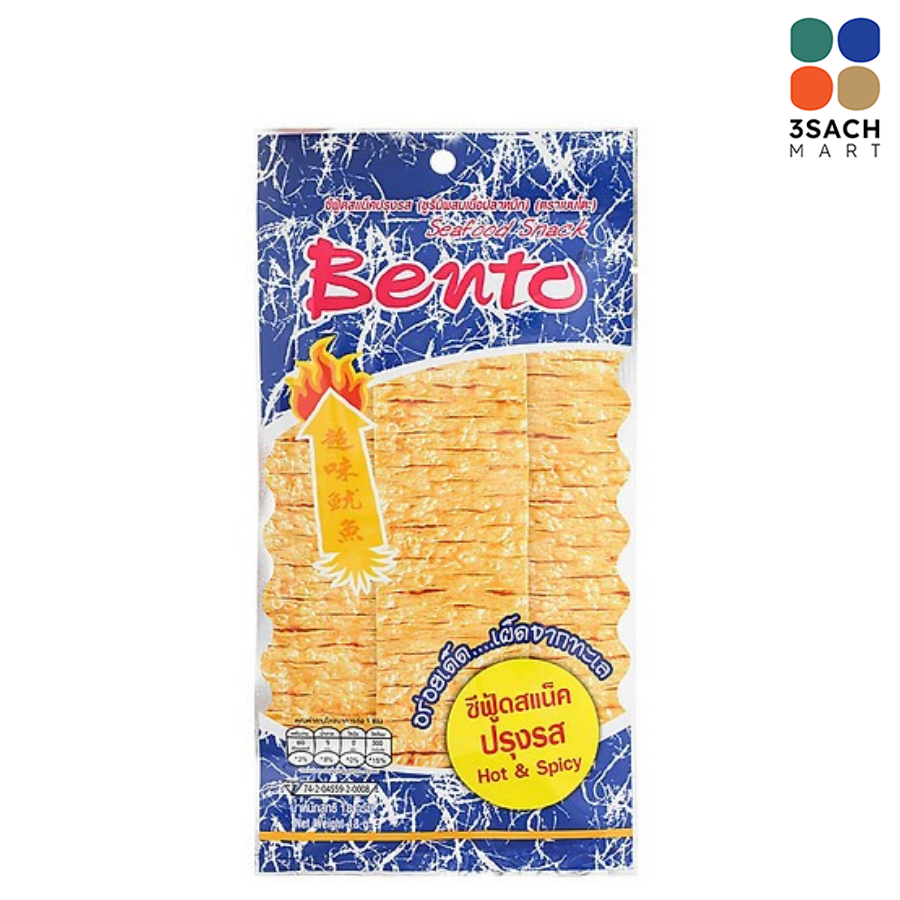  Bento Mực Tẩm Cay (Gói 18g) 