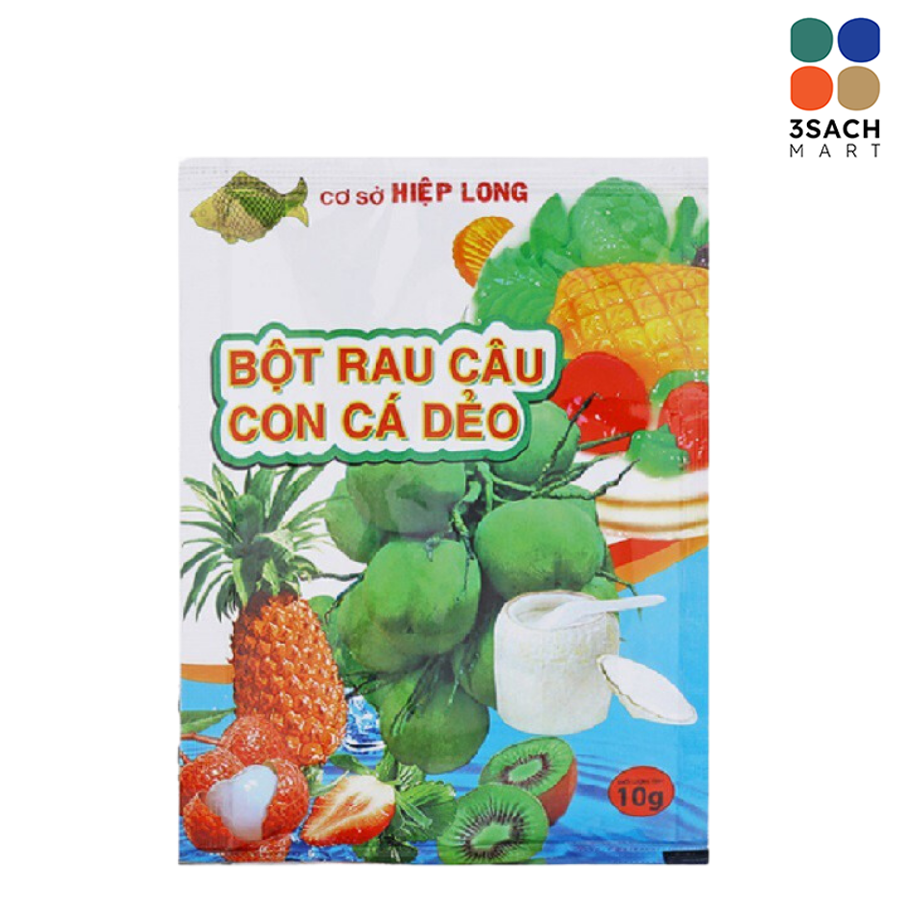  Bột Rau Câu Con Cá Dẻo (Túi 10g) 