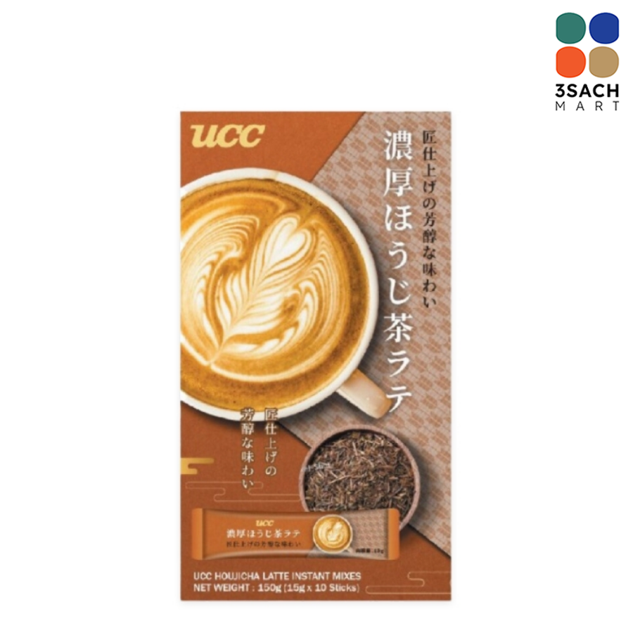  Bột Trà Rang Hojicha Latte UCC (Hộp 150g) 