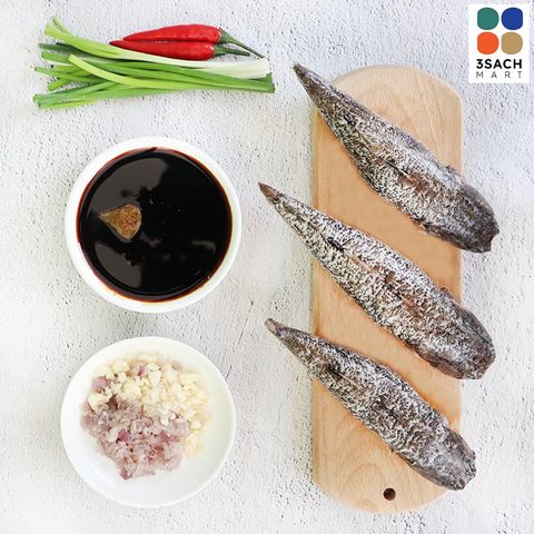  [RTC] Cá Bống Tượng Kho Tiêu (Khay 300G) 