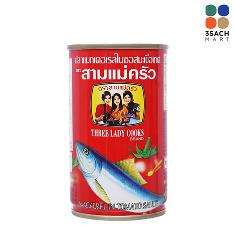  Cá Hộp Ba Cô Gái Nắp Giật (Hộp 155g) 