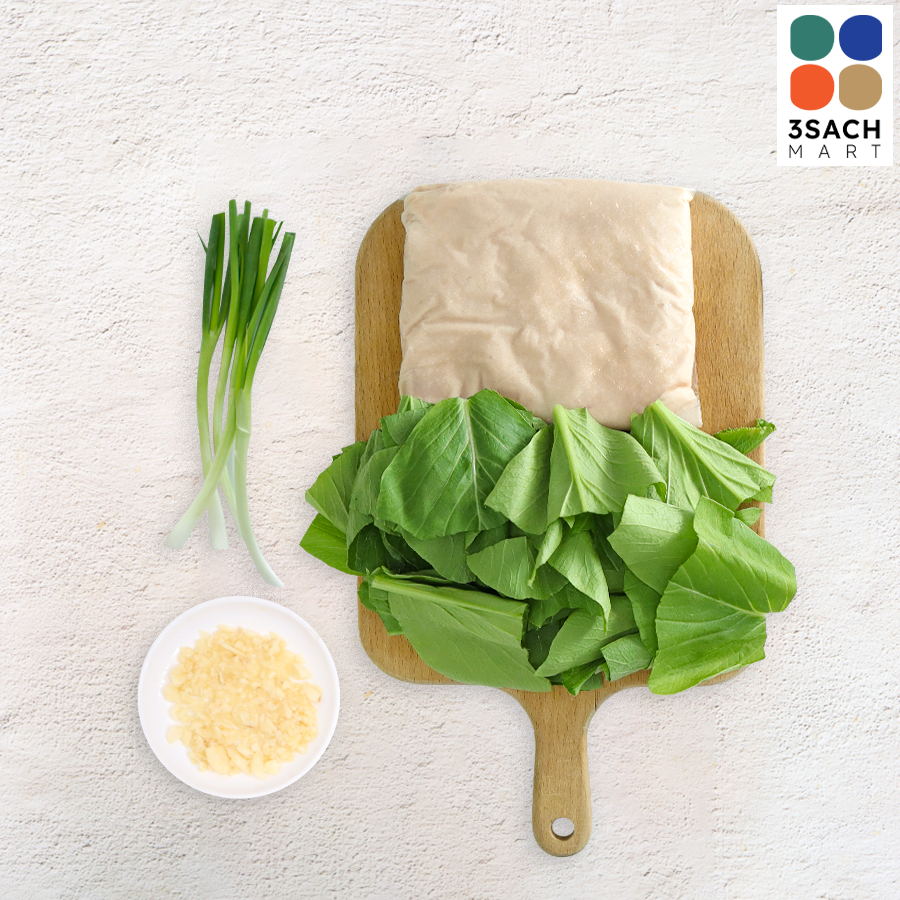  [RTC] Canh Cải Ngọt Nấu Mọc (Khay 550G) 
