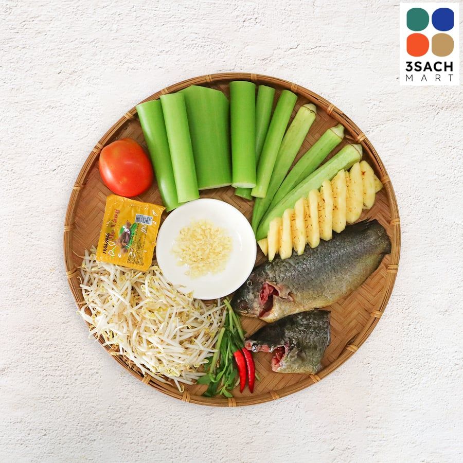  [RTC] Canh Chua Cá Rô (Khay 900G) 
