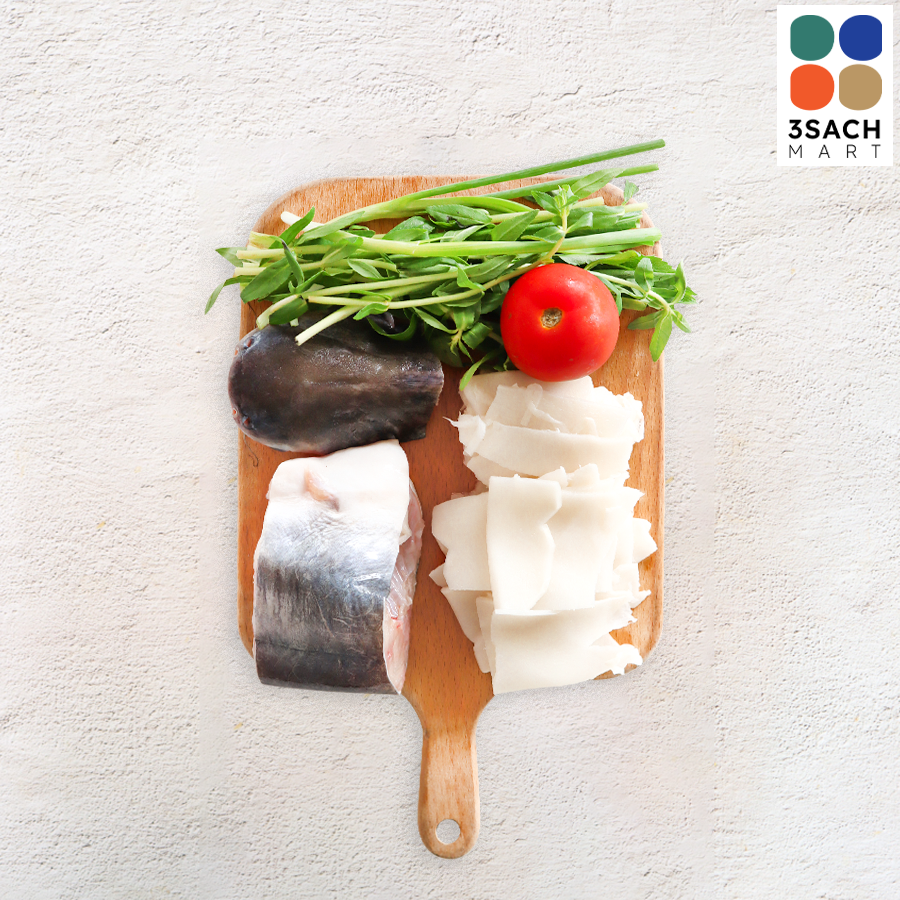  [RTC] Canh Măng Chua Cá Hú (Khay 600g) 