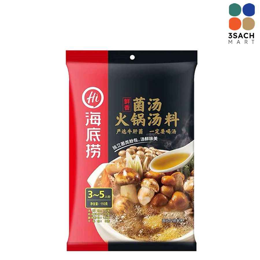  Cốt Lẩu Nấm Haidilao 150g 