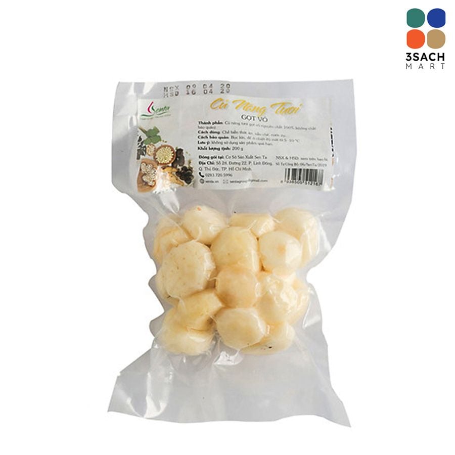  Củ Năng Tươi Gọt Vỏ Senta (Túi 200Gr) 