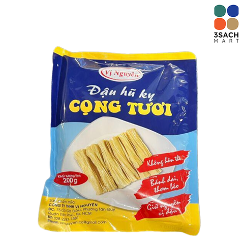  Đậu Hủ Ky Cọng Tươi Vị Nguyên (Gói 200g) 