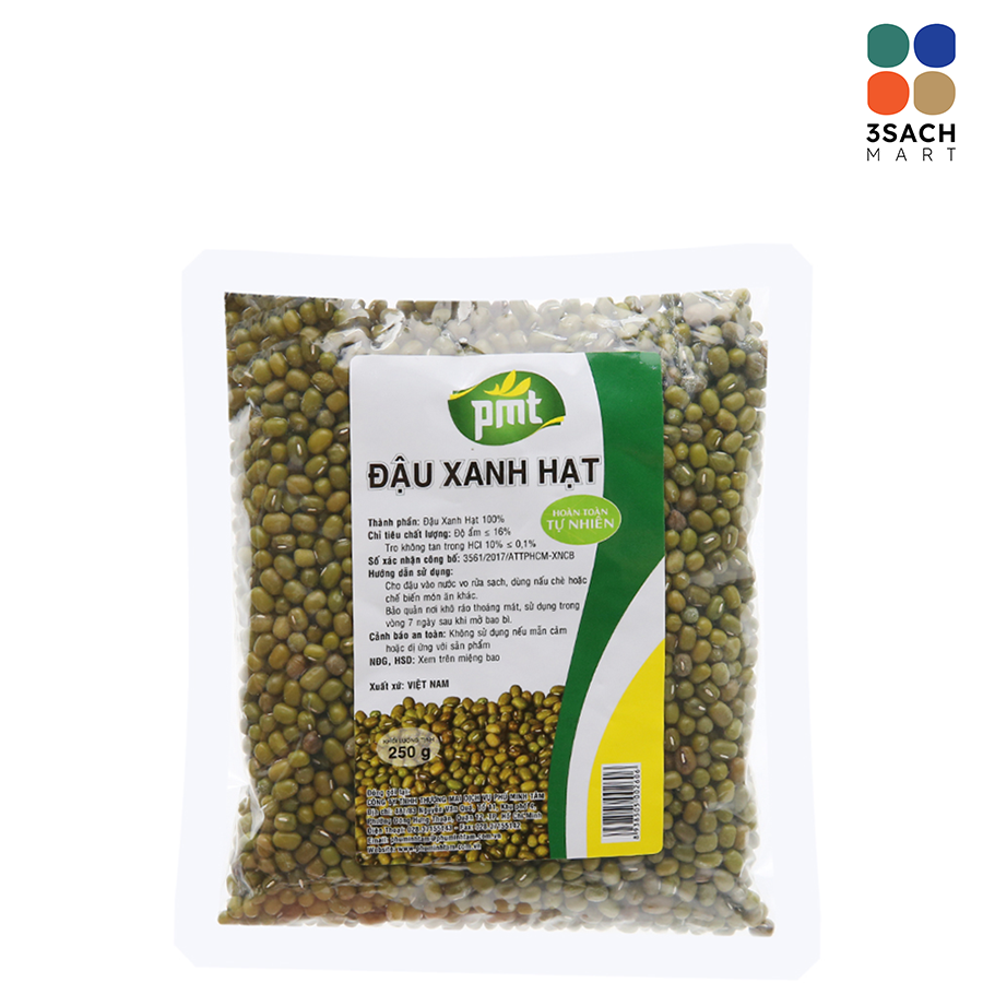  Đậu Xanh Hạt Pmt (Gói 250Gr) 