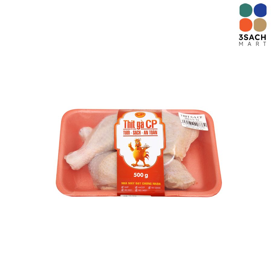  Đùi Góc Tư Tươi CP (Khay 500g) 