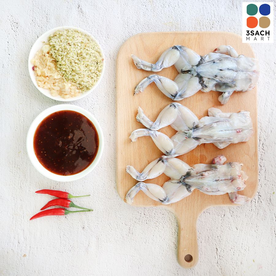 Ếch Xào Sả Ớt (Khay 300Gr) 