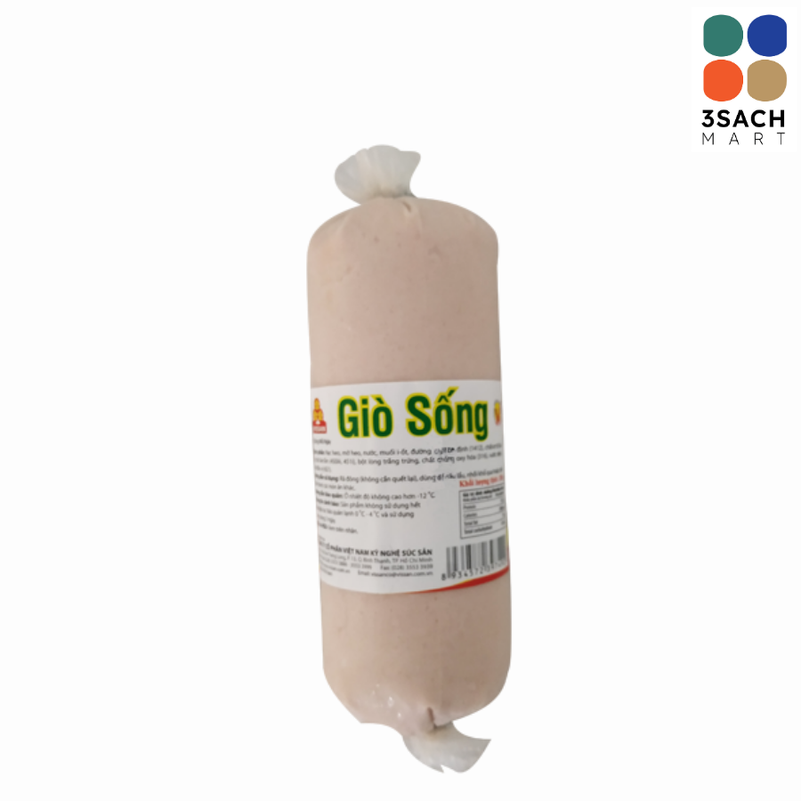  Giò Sống Vissan (Cây 200g) 