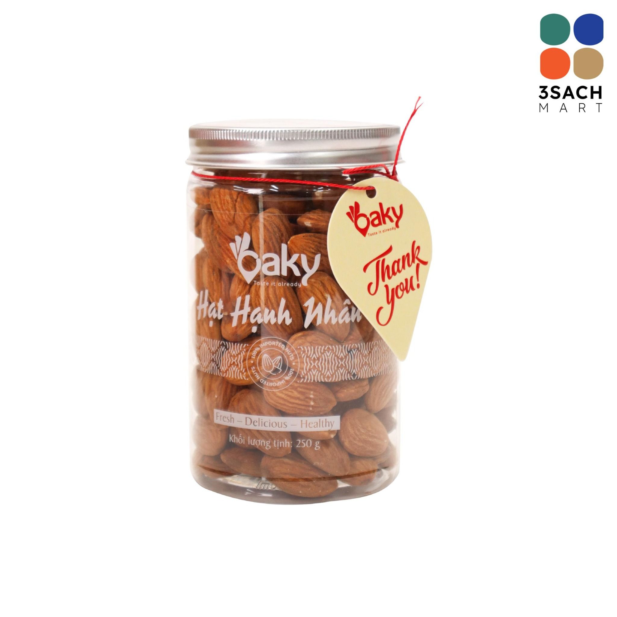  Hạt Hạnh Nhân Oaky (Hũ 250g) 