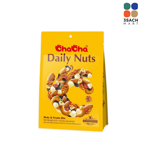 Hạt & Trái Cây Tổng Hợp Chacha Daily (Túi 115g) 