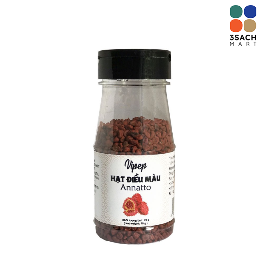  Hạt Điều Màu Vipep (Hũ 70g) 