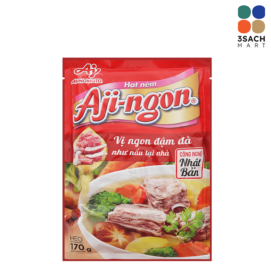  Hạt Nêm Heo Aji-Ngon (Gói 170g) 