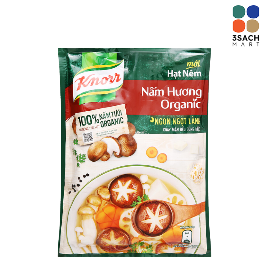 Hạt Nêm Nấm Hương Organic Knorr (Gói 170g) 