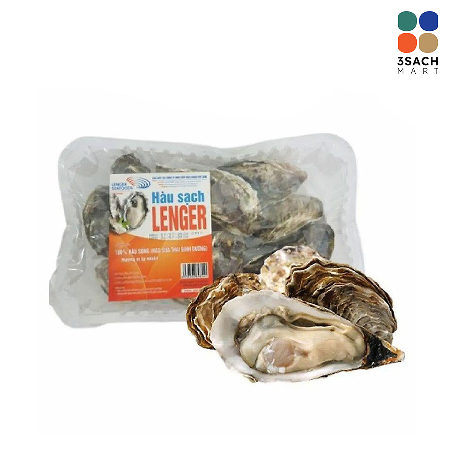  Hàu Sạch Lenger 600g (Hộp) - Combo 2 hộp 