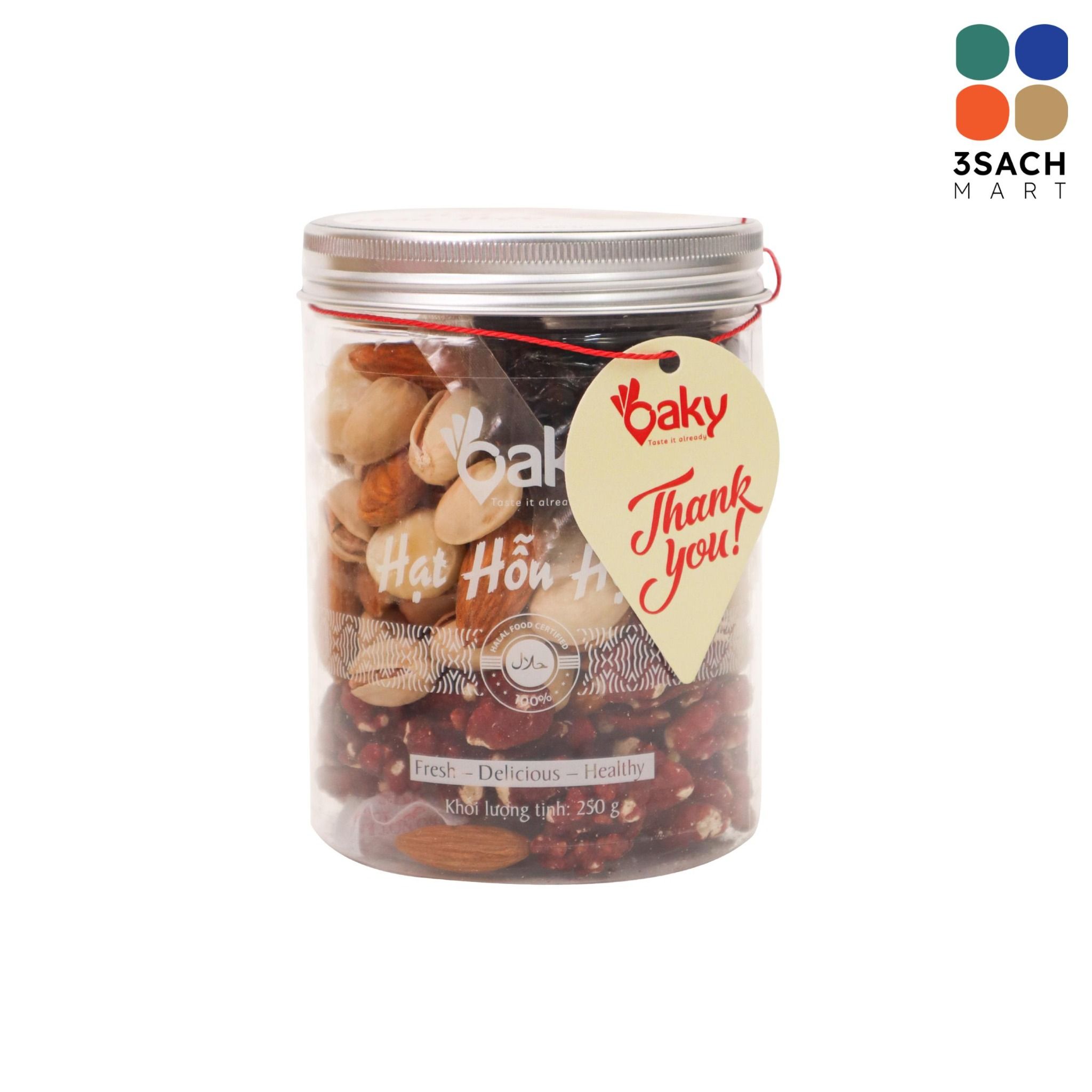  Hỗn Hợp Hạt Oaky (Hũ 250g) 