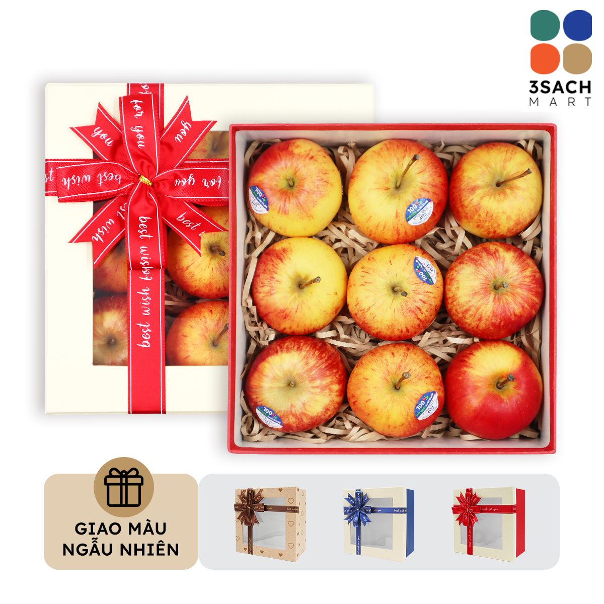  Hộp Quà Trái Cây Nắng Mai (Hộp Vuông) 