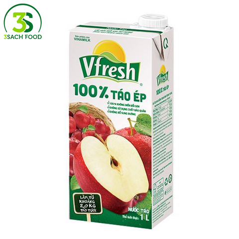 Nước Ép Táo Vinamilk (Hộp 1L) 