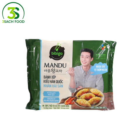  Bánh Xếp Kiểu Hàn Quốc Nhân Hải Sản (Gói 350g) 