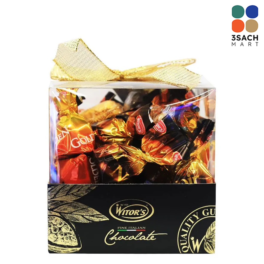  Kẹo Sô Cô La Ý Witor Cubo (Hộp 300g) 