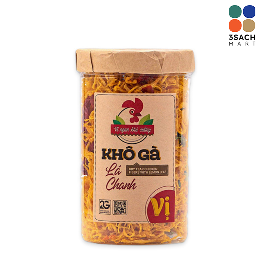 Khô Gà Lá Chanh Vị (Hũ 250g) 
