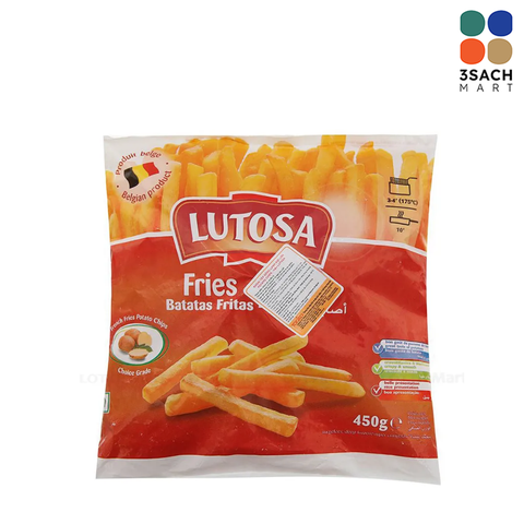  Khoai Tây ĐL Sợi Lớn Lutosa (Bao 450g) 