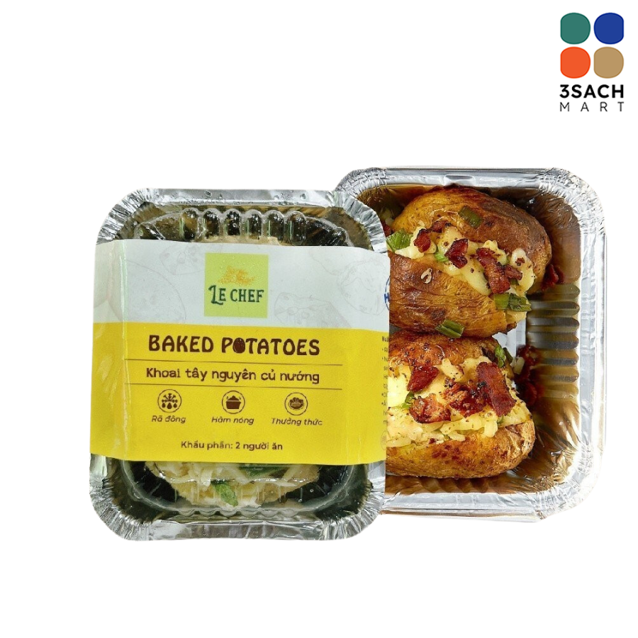  Khoai Tây Nguyên Củ Nướng Le Chef (Hộp 300g) 