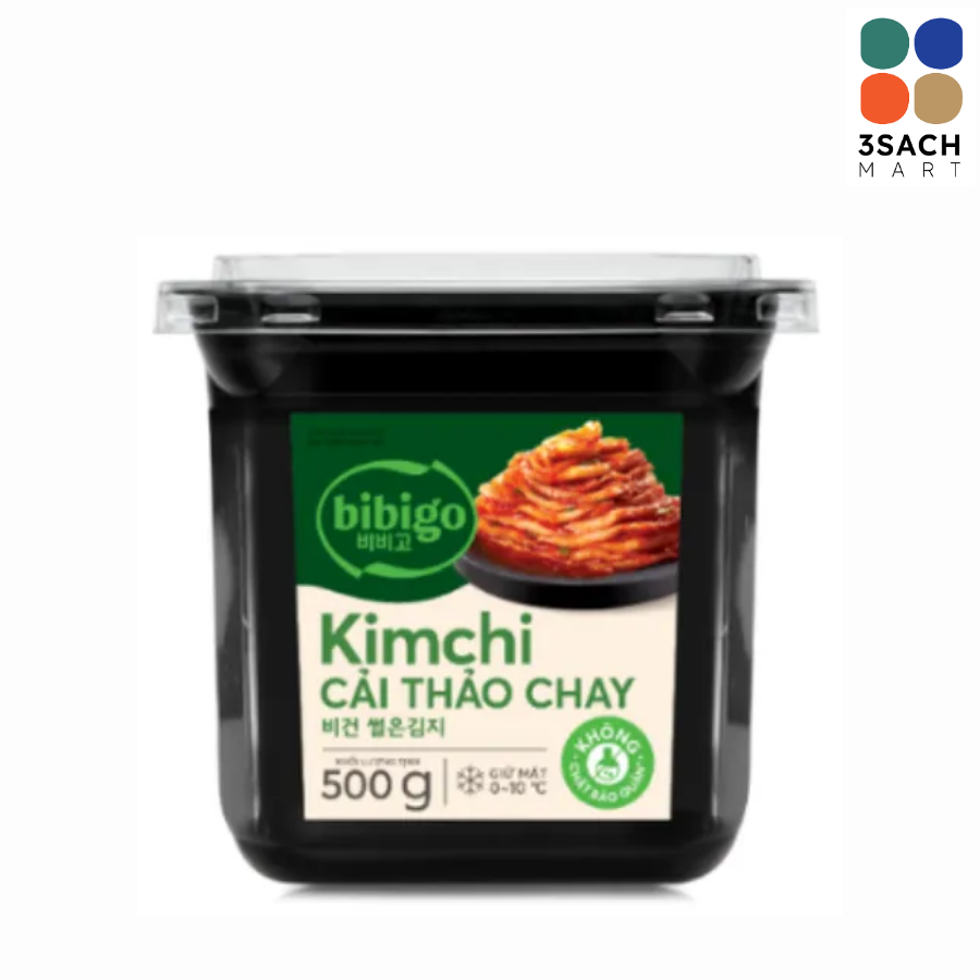  Kim Chi Cải Thảo Chay Bibigo (Hộp 500g) 