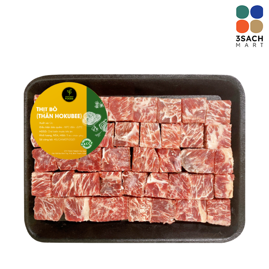  Lúc Lắc Bò Úc Hokubee GEF (Khay 300g) 