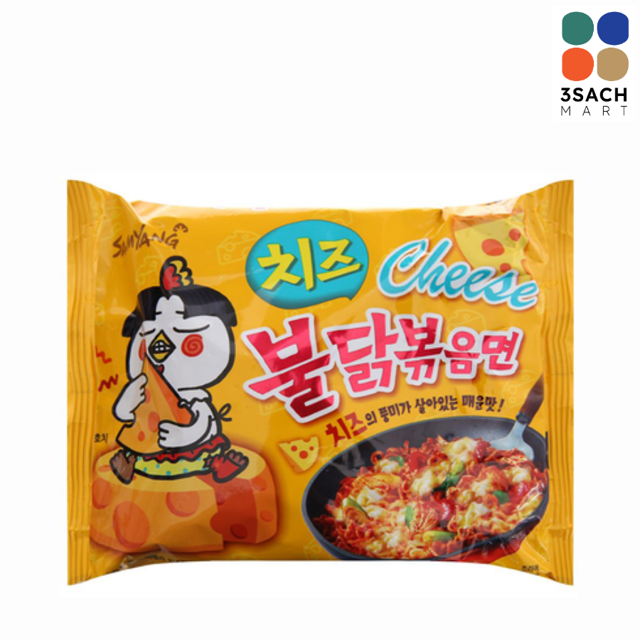  Mì Khô Gà Cay Vị Phô Mai VTP (Gói 140g) 