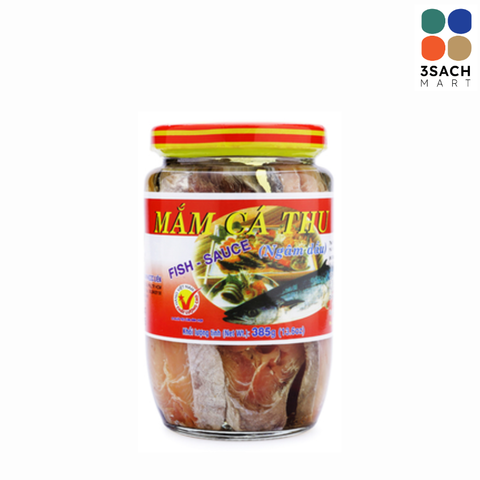  Mắm Cá Thu Ngâm Dầu Ngọc Liên (Hộp 385g) 