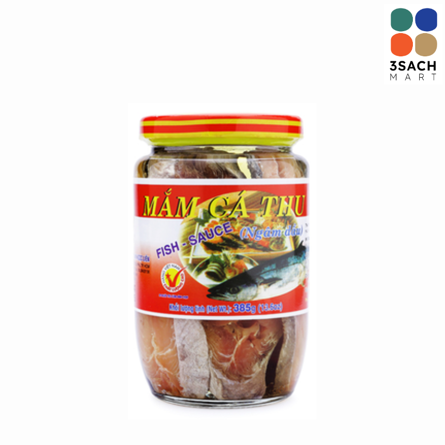  Mắm Cá Thu Ngâm Dầu Ngọc Liên (Hộp 385g) 