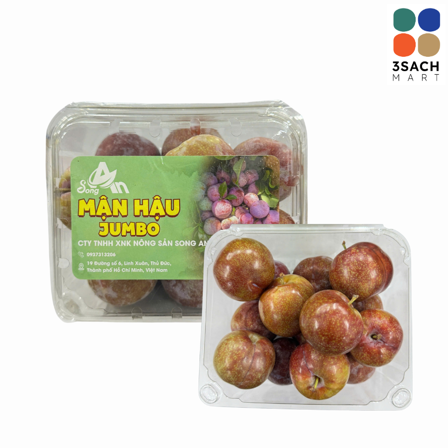  Mận Hậu Mộc Châu VIP Size Jumbo (Hộp 500g) 