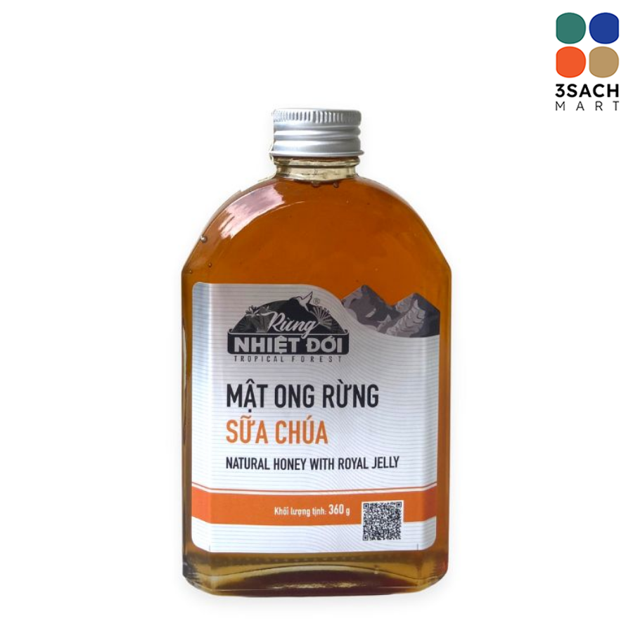  Mật Ong Rừng Sữa Chúa Honimore (Chai 360g) 