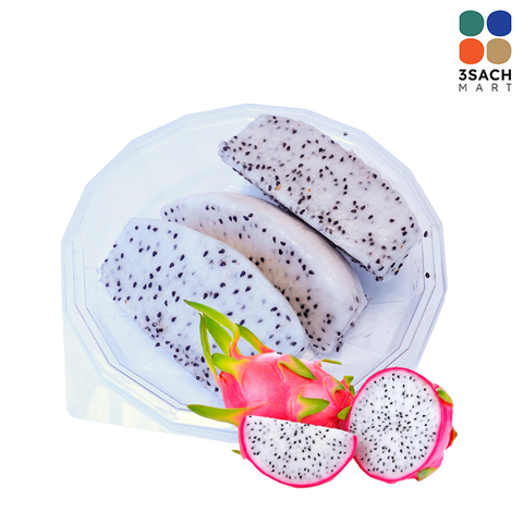  [RTE] Thanh Long Ruột Trắng Cắt Sẵn (300G) 