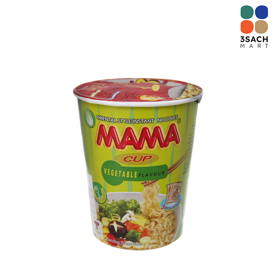  Mì Ly Mama Chay Rau Củ (Ly 60g) 