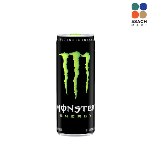  Nước Tăng Lực Monster Green Sleek (Lon 355ml) 