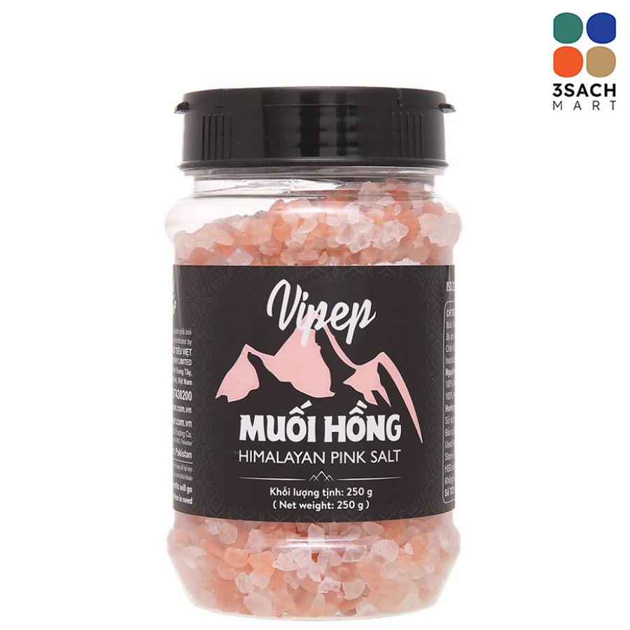  Muối Hồng Hạt Vipep (Hũ 250g) 