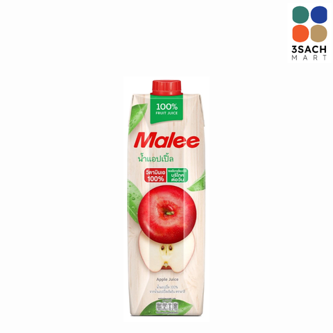  Nước Ép Táo Malee (Hộp 1L) 