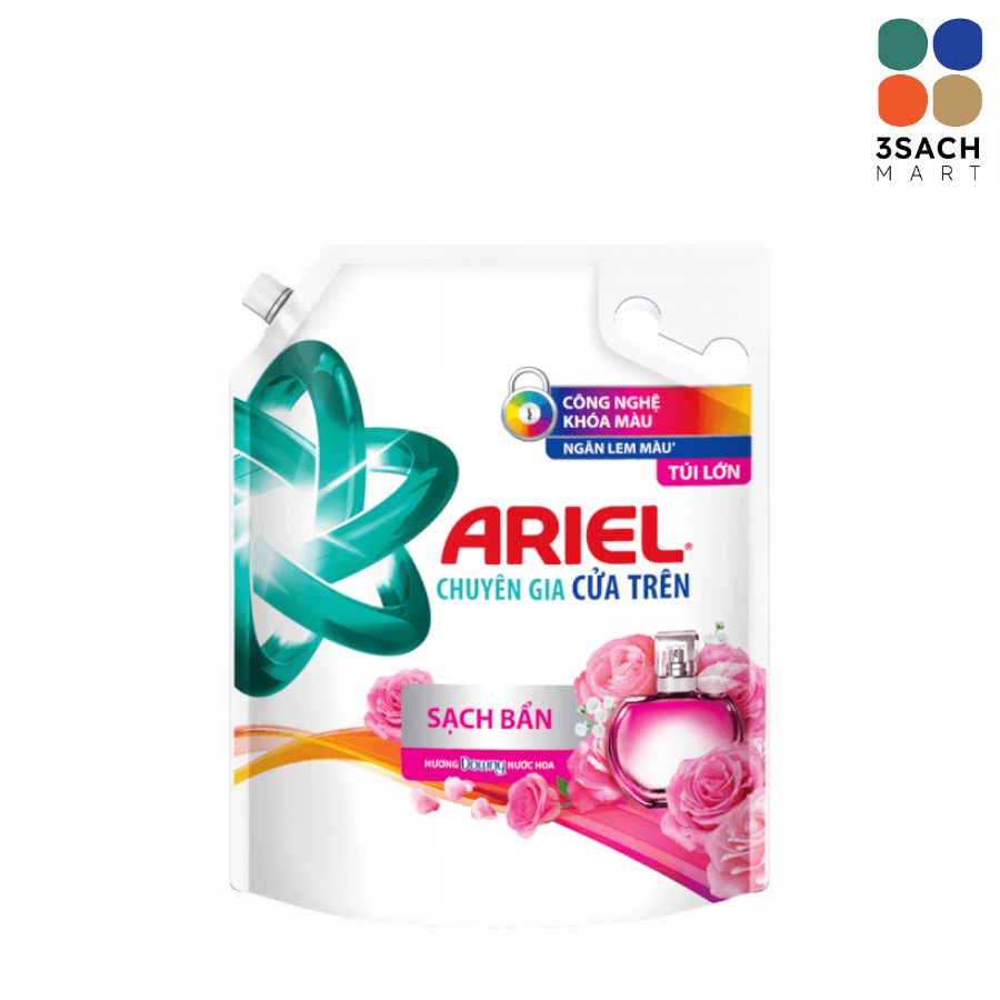  Nước Giặt Ariel Cửa Trên Downy (Túi 3.2kg) 