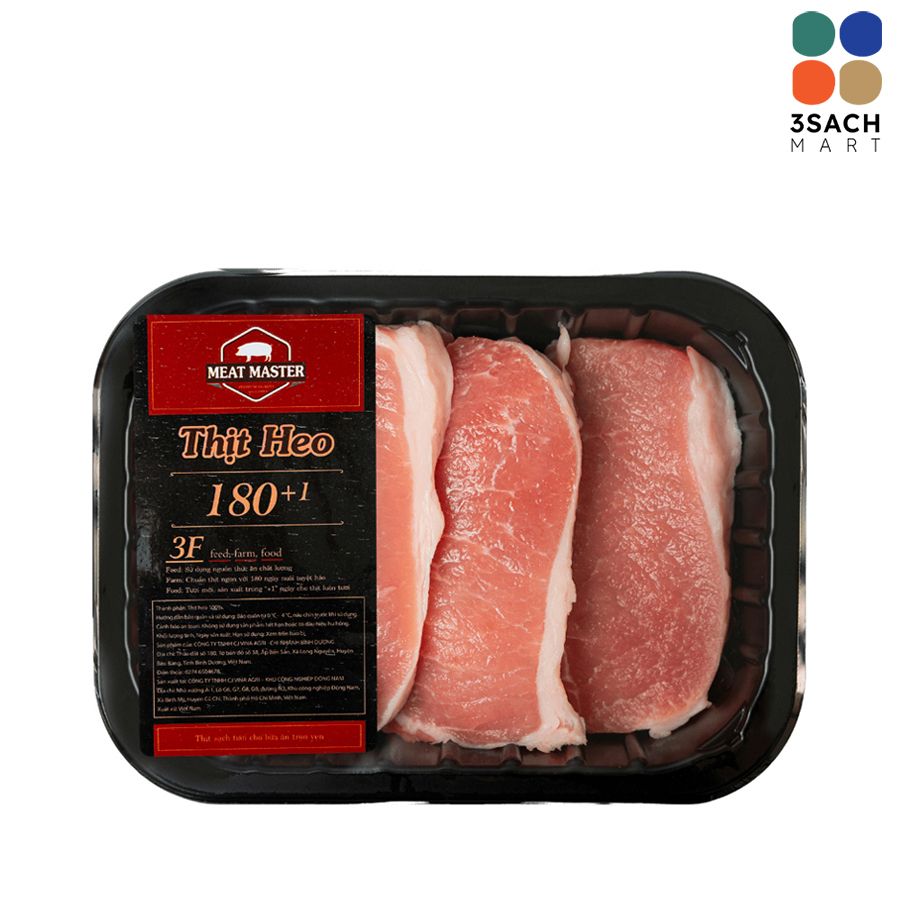  Nạc Dăm Heo Meat Master 400g (Khay) 