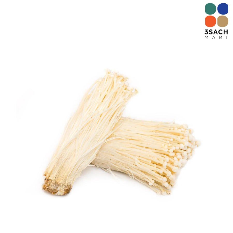  Nấm Kim Châm Trắng THT (Khay 150g) 